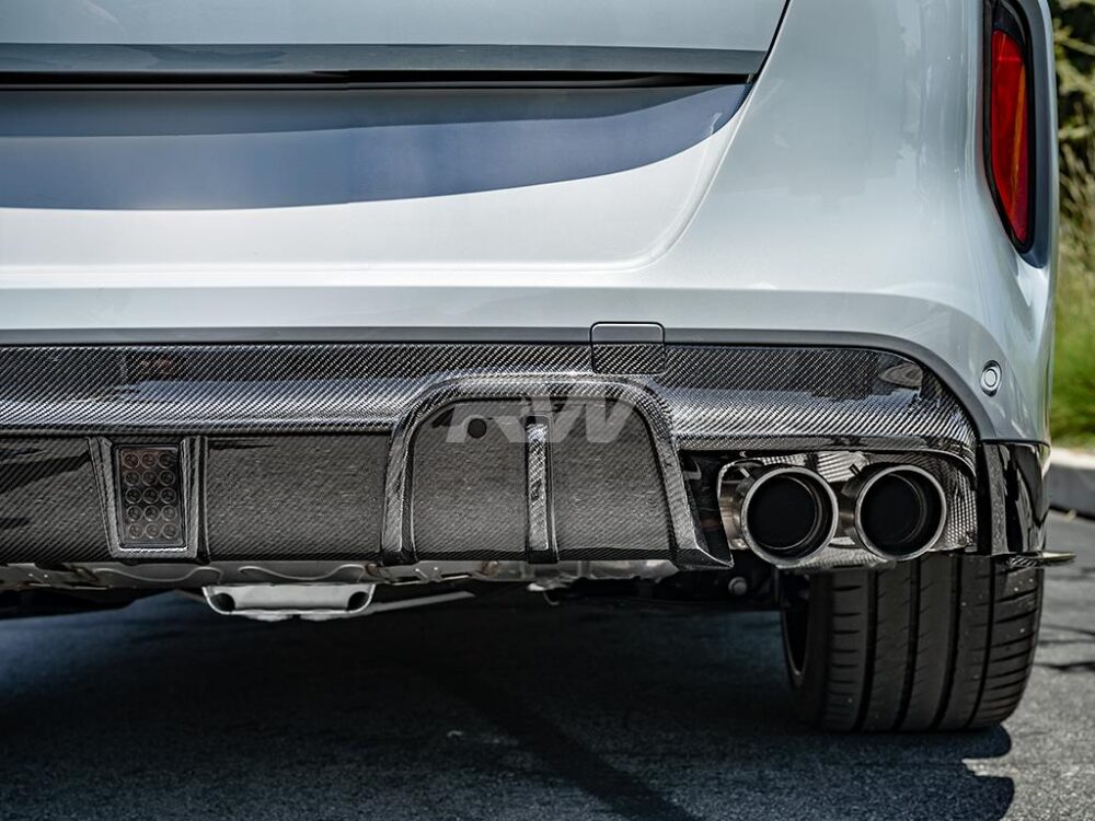 RW Carbon BMW F95 X5M/F96 X6M Man Style CF Diffuser - Image 11