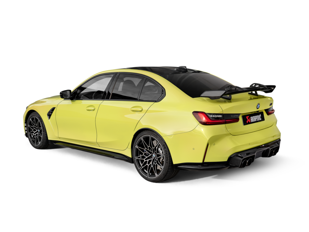 Akrapovic 2021-2025 BMW M3 (G80) Titanium Slip-On Exhaust - Image 3