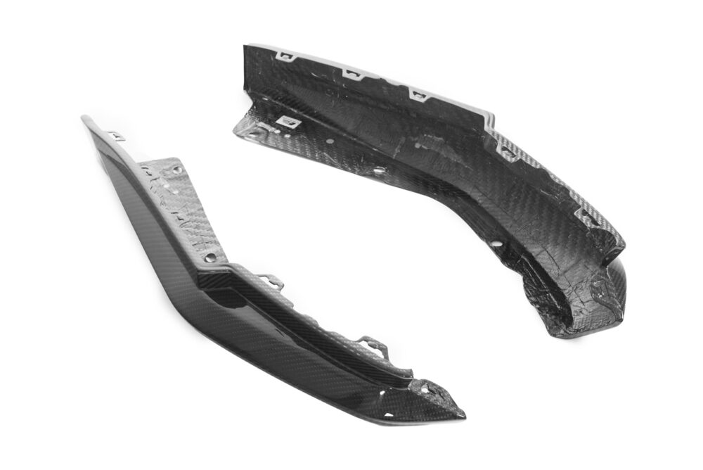 Technica AP 2021-2025 BMW G82 G83 M4 Carbon Fiber Rear Apron Lip Splitter - Image 10