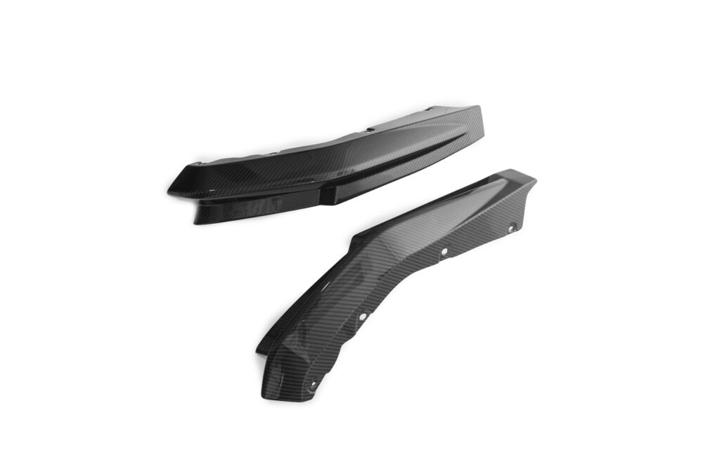 Technica AP 2021-2025 BMW G82 G83 M4 Carbon Fiber Rear Apron Lip Splitter - Image 12