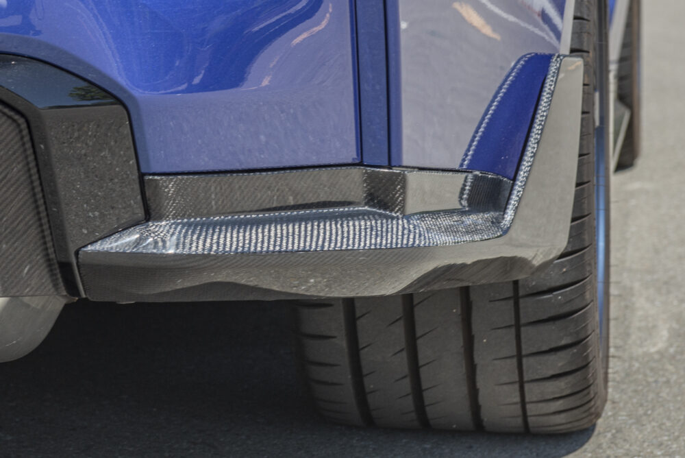 Technica AP 2021-2025 BMW G82 G83 Carbon Fiber M-Performance Rear Apron Lip Splitter - Image 9