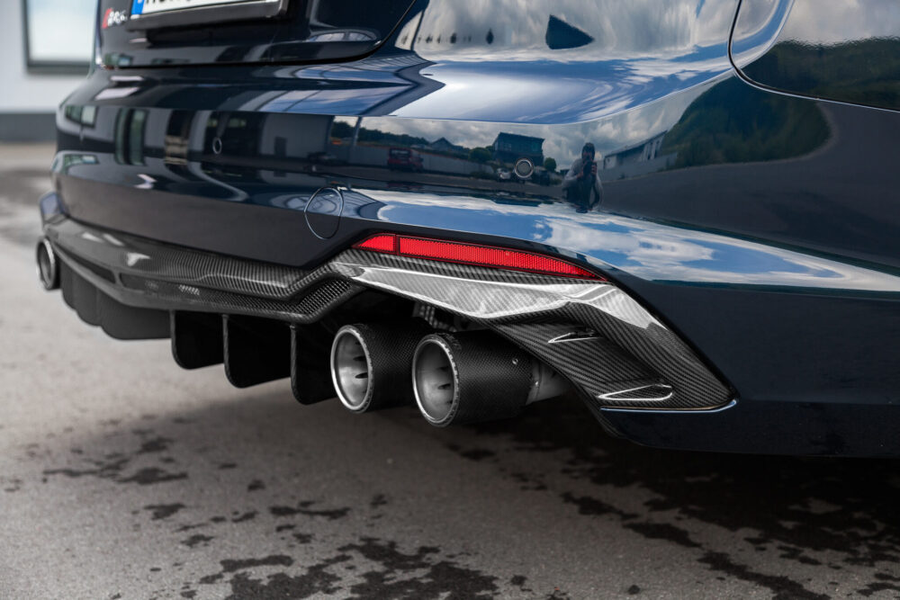 Capristo 2017-2019 Audi RS5 (F5/Sportback) Carbon Fiber Rear Diffuser - Image 7