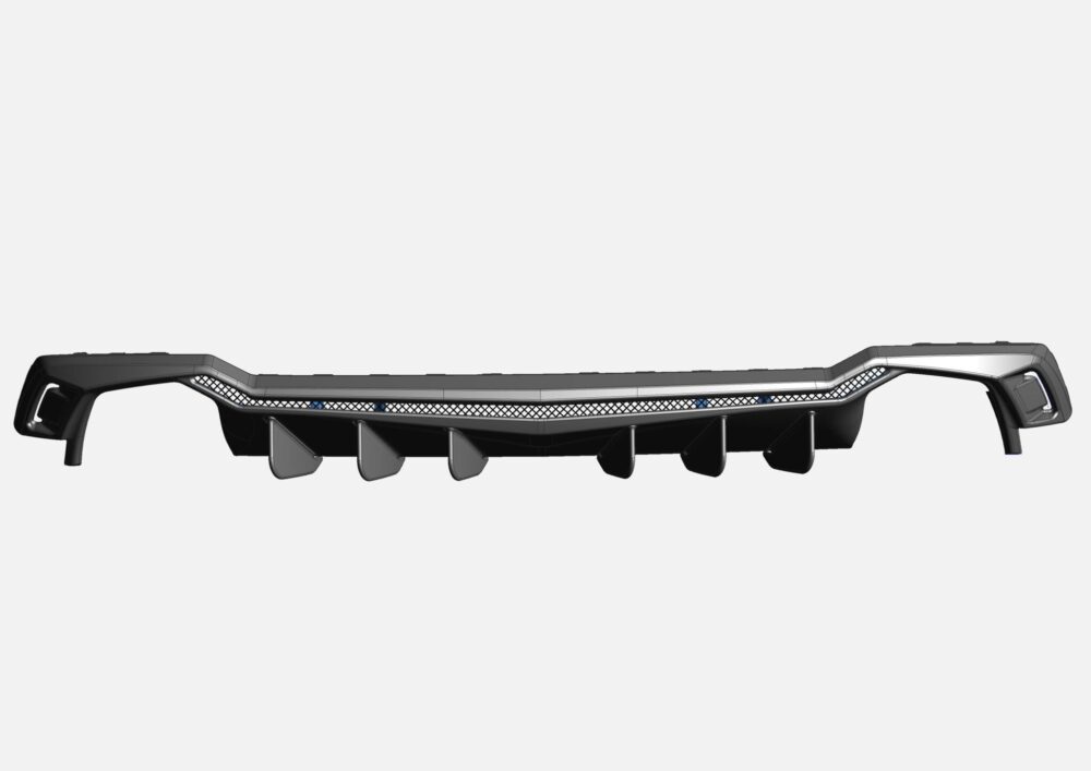 Capristo 2017-2019 Audi RS5 (F5/Sportback) Carbon Fiber Rear Diffuser - Image 4