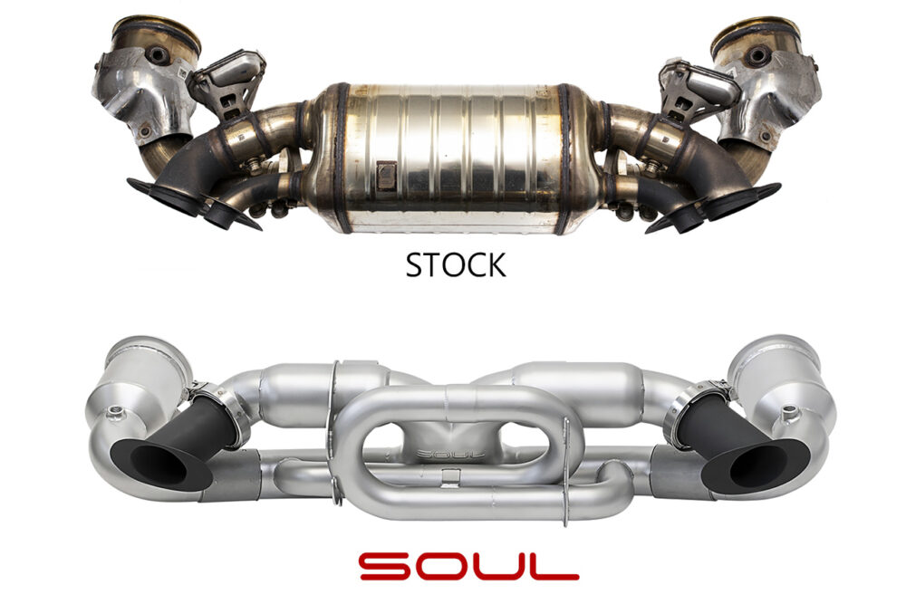SOUL Porsche 911 Turbo 992 Performance Exhaust Systems - Image 4