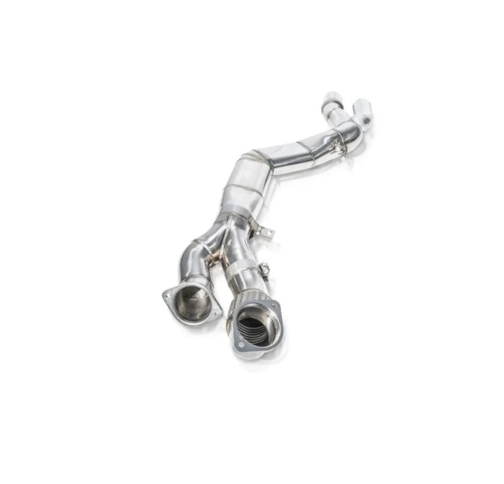 Fi 2021-2025 BMW G87 M2 Single Front-Mid Pipe (Retains OEM Muffler) Exhaust
