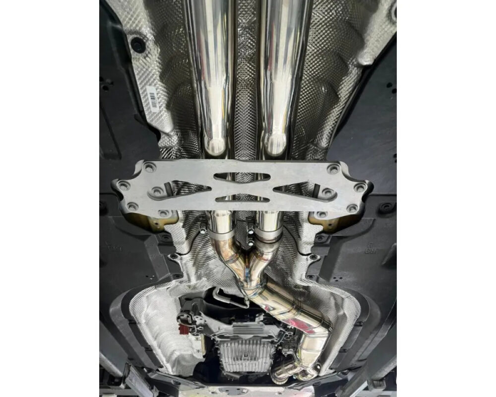 Fi 2021-2025 BMW G87 M2 Single Front-Mid Pipe (Retains OEM Muffler) Exhaust - Image 5