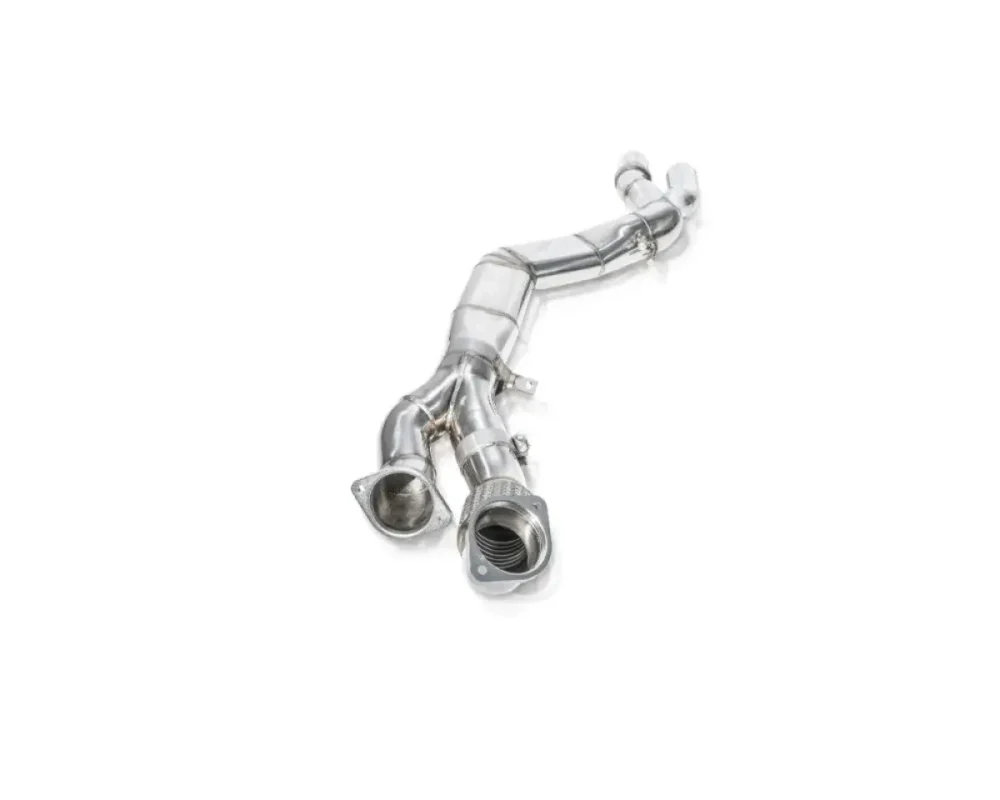 Fi 2021-2025 BMW G80 M3 / G82 M4 Single Front-Mid Pipe (Retains OEM Muffler) Exhaust