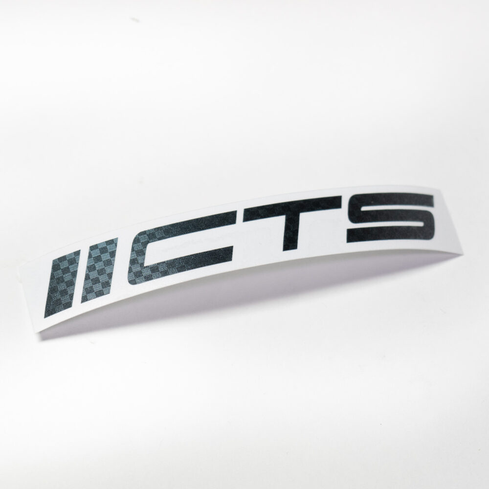 Alternative view of CTS TURBO Decal – Limited Decal Pack Stickers