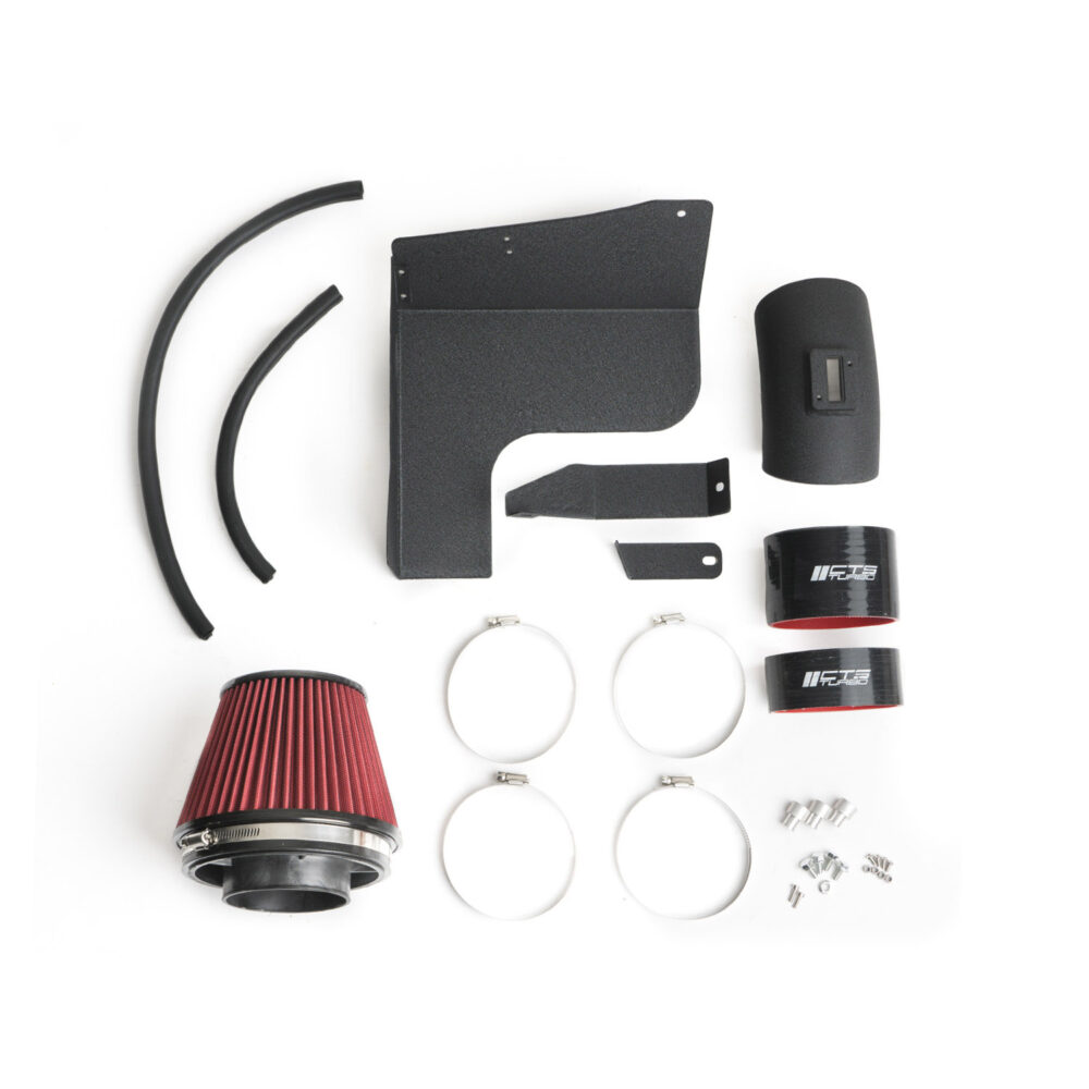 Alternative view of CTS TURBO MK5 Supra B58 A90/A91 4″ intake with 6″ Velocity Stack