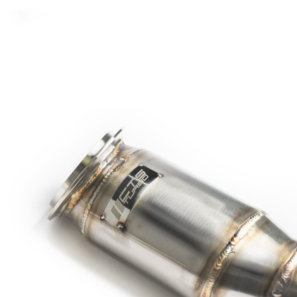Alternative view of CTS Turbo 3″ Stainless Steel High-Flow CATS BMW S55 F80 F82 F87 M3/M4/M2 Competition