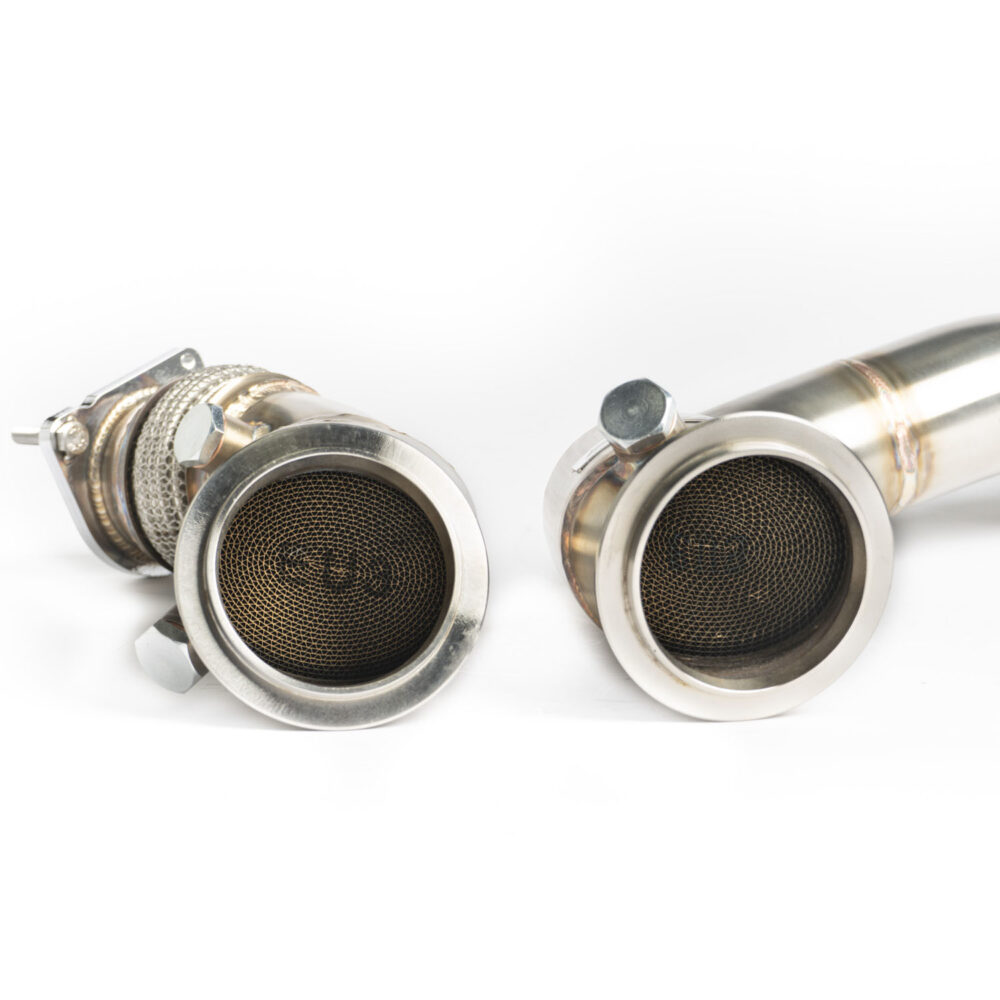 CTS Turbo 3″ Stainless Steel High-Flow CATS BMW S55 F80 F82 F87 M3/M4/M2 Competition - Image 3