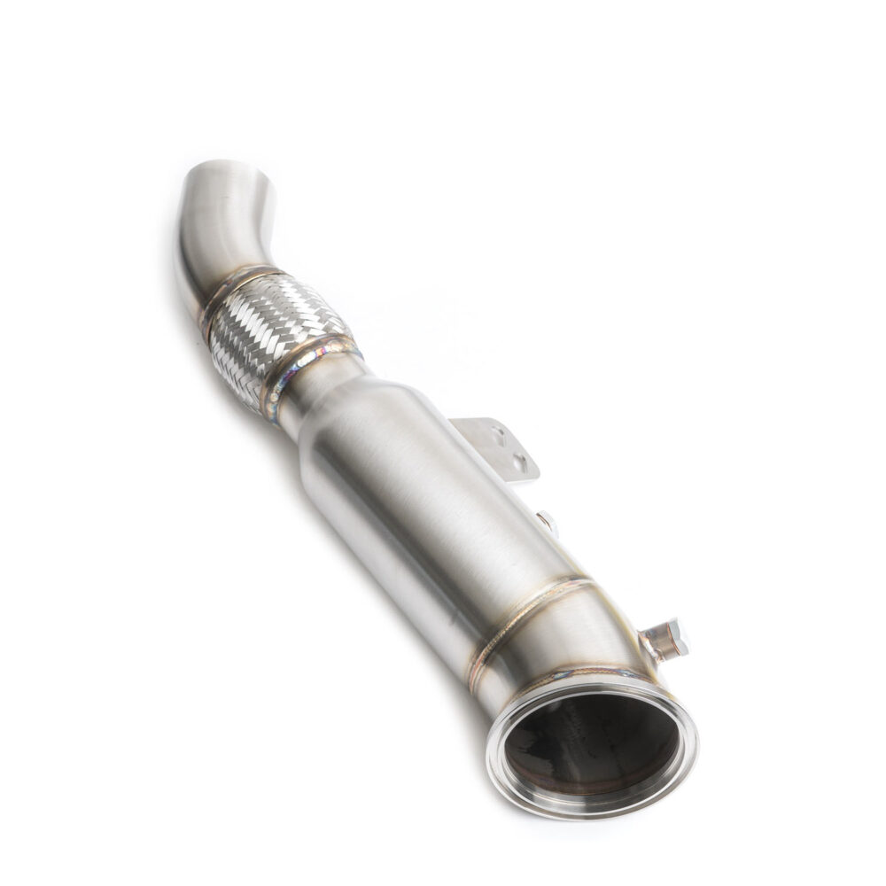 Alternative view of CTS Turbo 4.5″ Race Downpipe for BMW B58 1/2/3/4/5/7 Series RWD & XDrive – All Generations