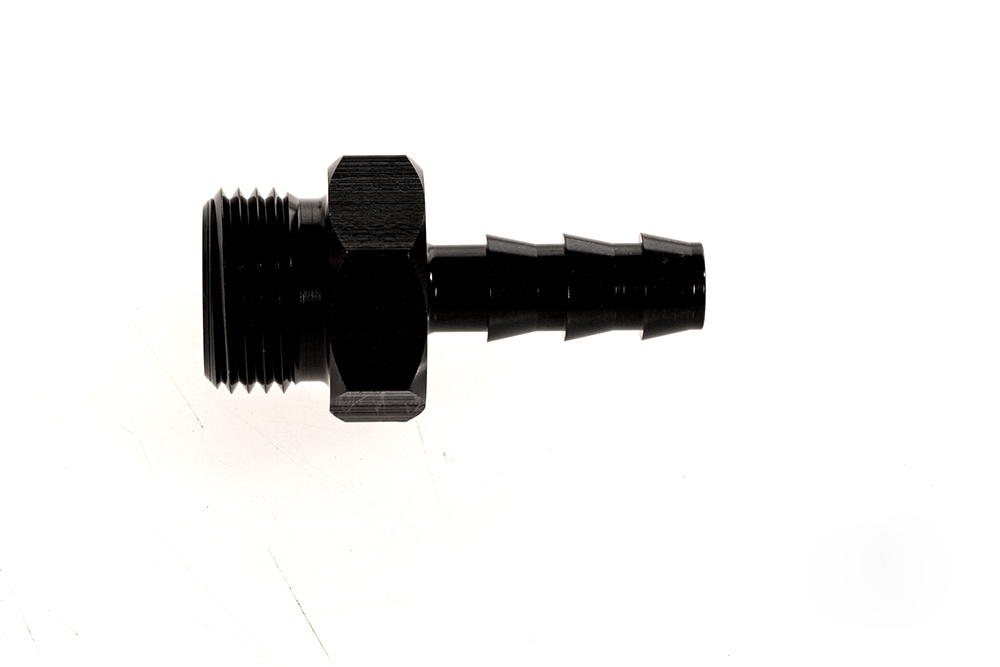 Alternative view of CTS Turbo -8AN O-Ring Boss to 5/16″ Hose Barb Fitting