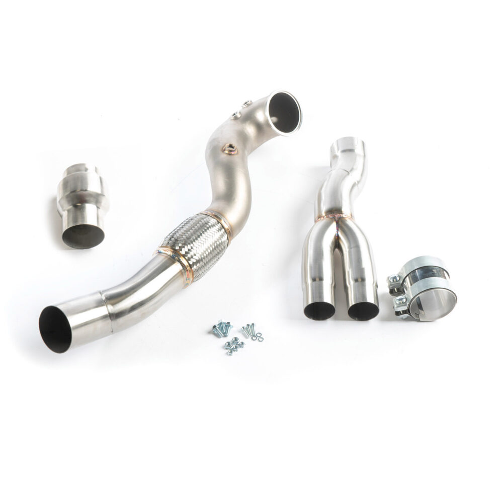 CTS Turbo 8V/8Y RS3 and 8S TTRS 2.5T EVO 3.5″ Single High-Flow CAT