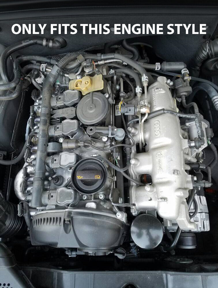 Alternative view of CTS Turbo Audi B8.5 A4/A5 Catch Can Kit (Flex-Fuel with Aluminum Intake Manifold)