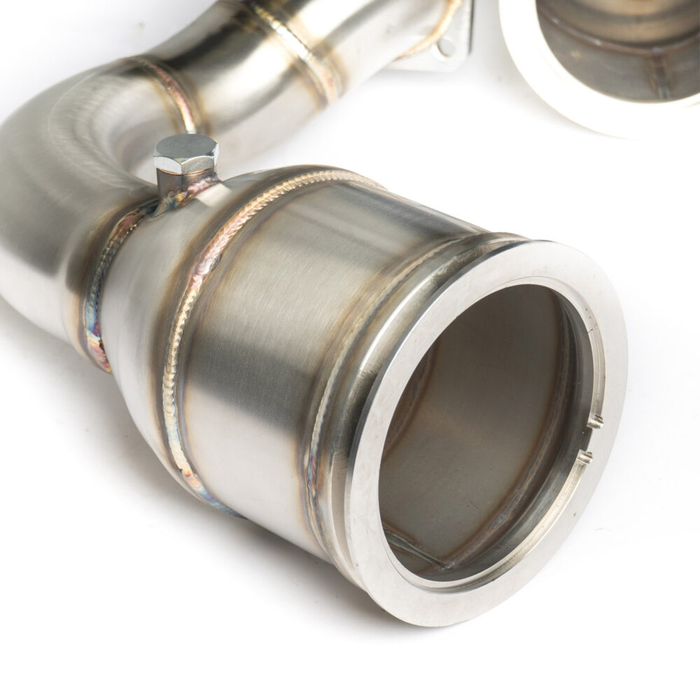 CTS Turbo Audi SQ7/SQ8/RSQ8/URUS/Cayenne Turbo 4.0T V8 Race Downpipes - Image 2