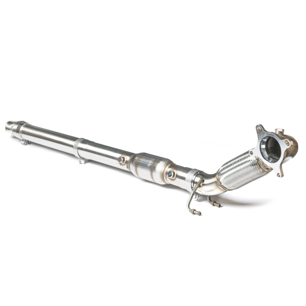 CTS Turbo Audi/VW 2.0T FWD Exhaust Downpipe With High-Flow Cat (MK5, MK6, 8P A3, 8J TT)
