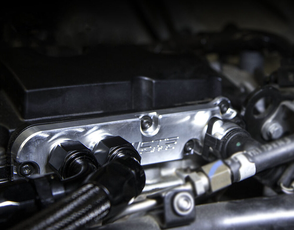 Alternative view of CTS Turbo B7 A4 2.0T Catch Can Kit