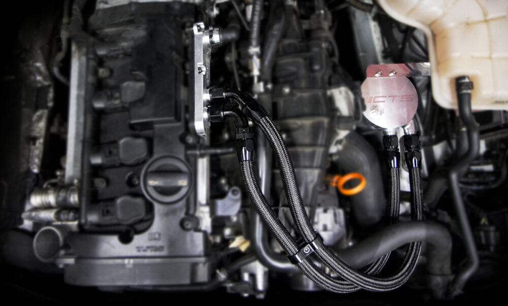 CTS Turbo B7 A4 2.0T Catch Can Kit - Image 4