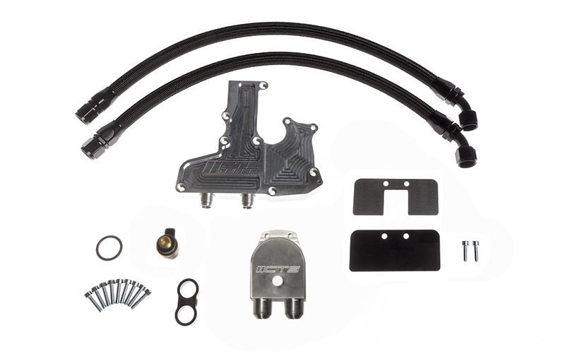 Alternative view of CTS Turbo B8 Catch Can Kit
