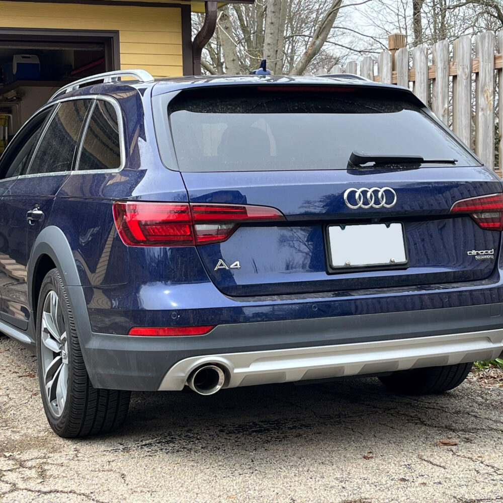 Alternative view of CTS Turbo B9 Audi A4 2.0T Catback Exhaust System (2017-2024)