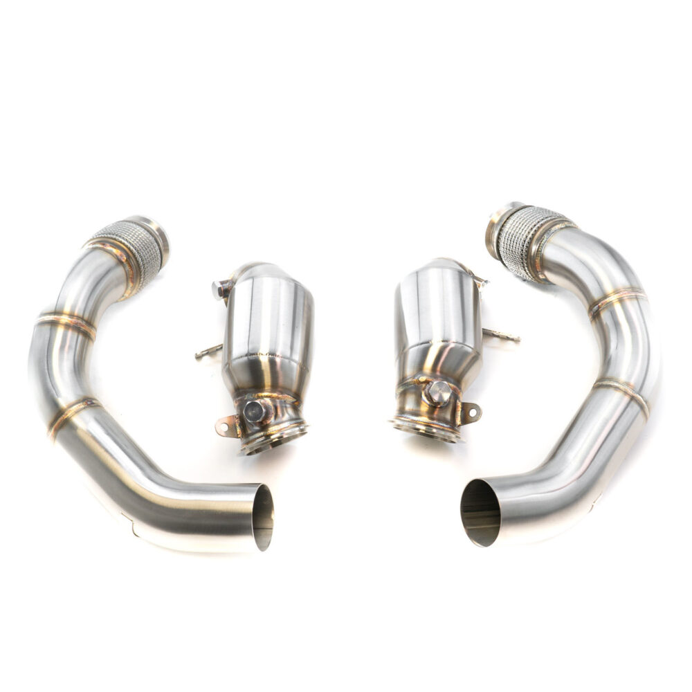 CTS Turbo BMW F90 M5/M5C & BMW G15/G16 M8/M8C High-Flow Cats Downpipe Set