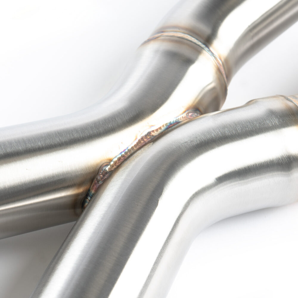 Alternative view of CTS Turbo BMW S58 F97/F98 X3M/X4M Resonator Delete Kit