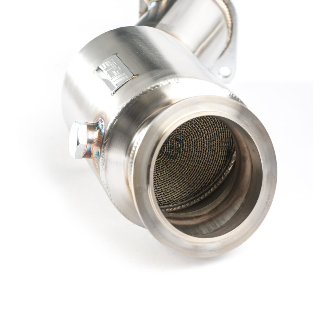 Alternative view of CTS Turbo BMW S58 G80/G82/G87 M2/M3/M3C/M4/M4C High-Flow CATS
