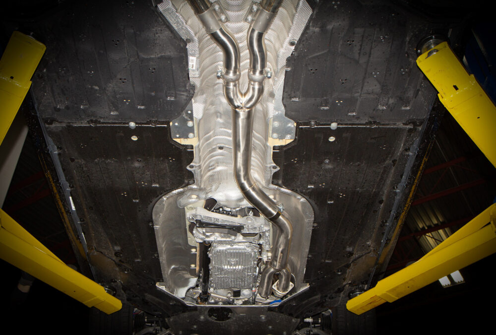 CTS Turbo BMW S58 G80 M3/G82/G83 M4 Single Mid Pipe with Brace - Image 3