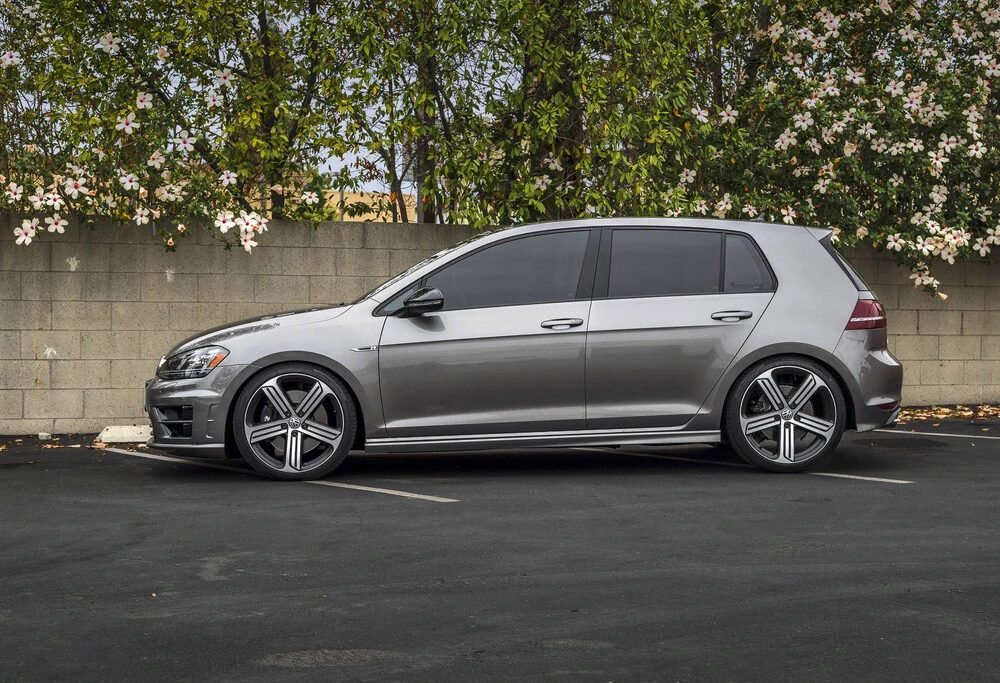 Alternative view of Emmanuele Design VW MK7/Audi 8V Lowering Spring Kit with Rear Spring Pads (MQB Golf, GTI, Golf R, A3, S3)