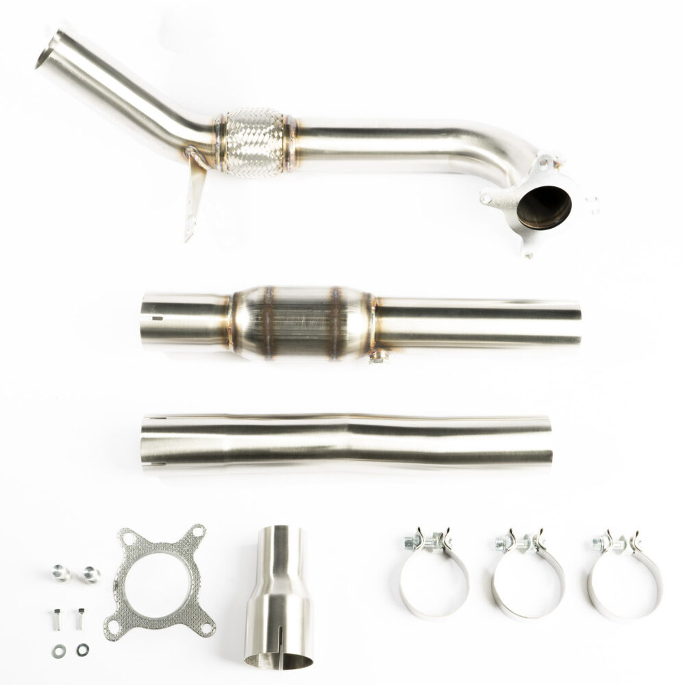 CTS Turbo MK1 VW Tiguan and 8U Audi Q3 1.8T/2.0T High-Flow Cat Downpipe (2009-2017)