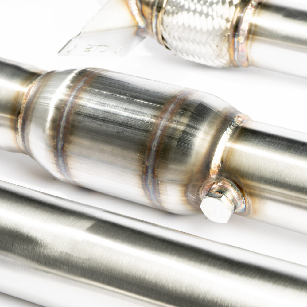 CTS Turbo MK1 VW Tiguan and 8U Audi Q3 1.8T/2.0T High-Flow Cat Downpipe (2009-2017) - Image 3