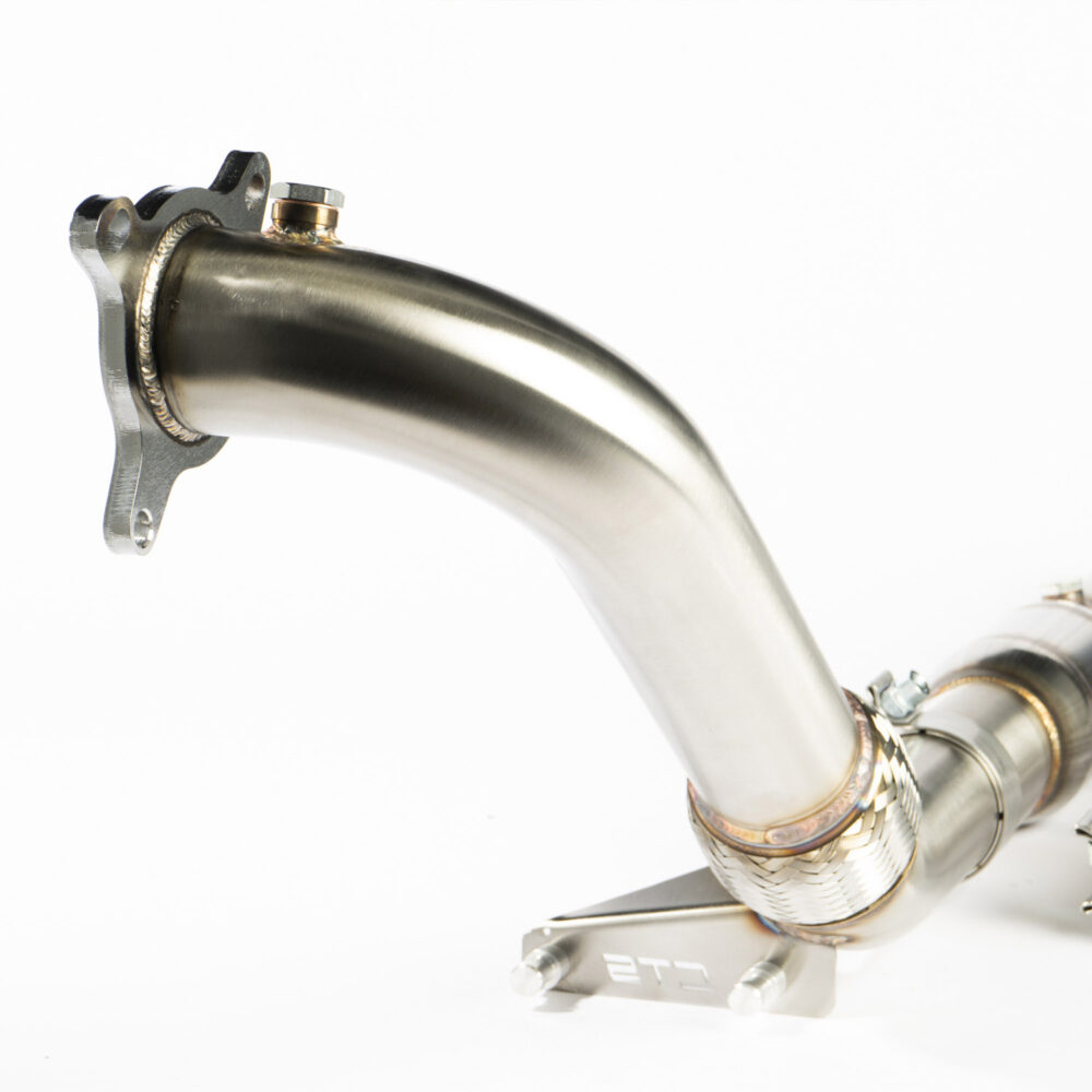 CTS Turbo MK1 VW Tiguan and 8U Audi Q3 1.8T/2.0T High-Flow Cat Downpipe (2009-2017) - Image 7