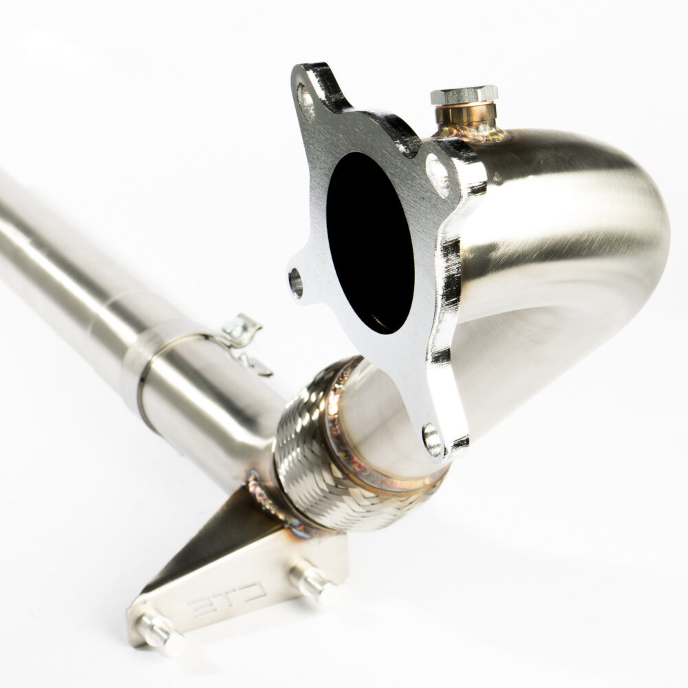CTS Turbo MK6 Golf R 2.0T, MK2 Audi TT Quattro/TT-S 2.0T, 8P A3 Quattro/S3 2.0T Race Downpipe - Image 2