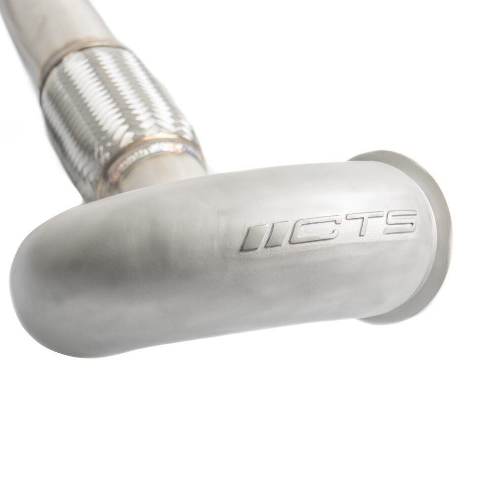 CTS Turbo MQB FWD Exhaust Downpipe (MK7/MK7.5 Golf, GTI, GLI, A3 FWD) - Image 3