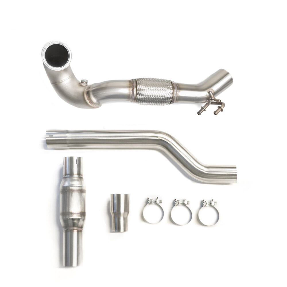 CTS Turbo MQB VW Tiguan and Audi Q3 AWD 1.8T/2.0T High-Flow Cat