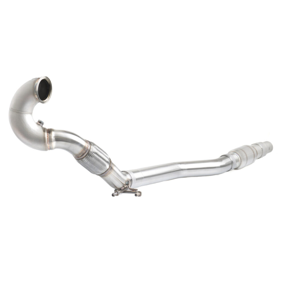 CTS Turbo MQB VW Tiguan and Audi Q3 AWD 1.8T/2.0T High-Flow Cat - Image 2