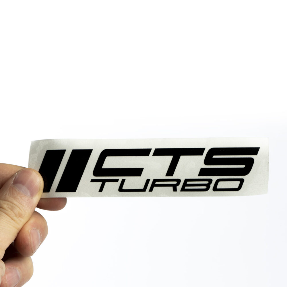 CTS Turbo OG Decal – Black Sticker