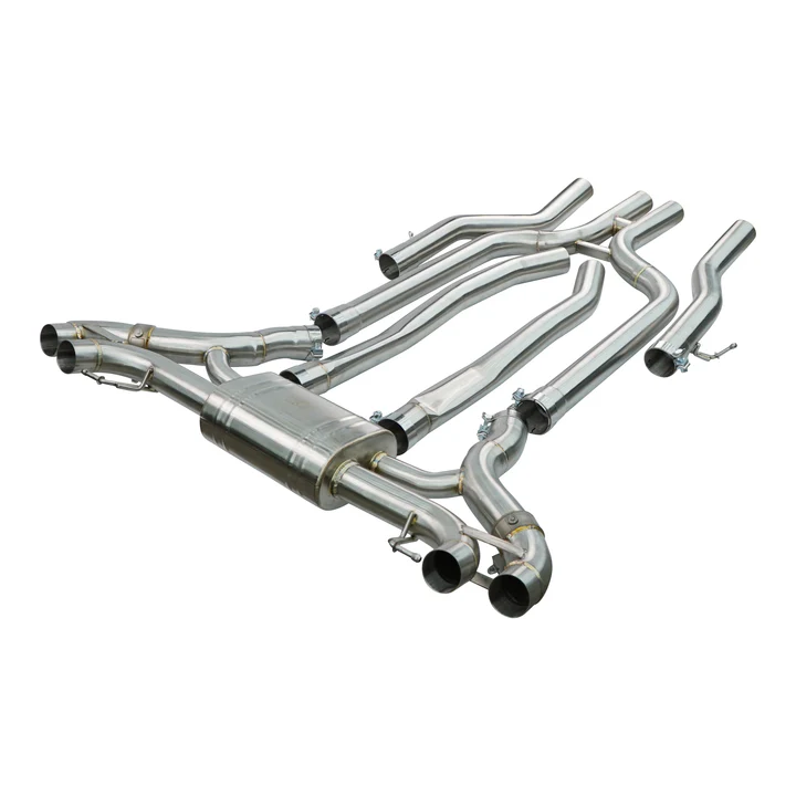 Alternative view of Project Gamma BMW F90 M5 Stainless Steel Catback Exhaust System