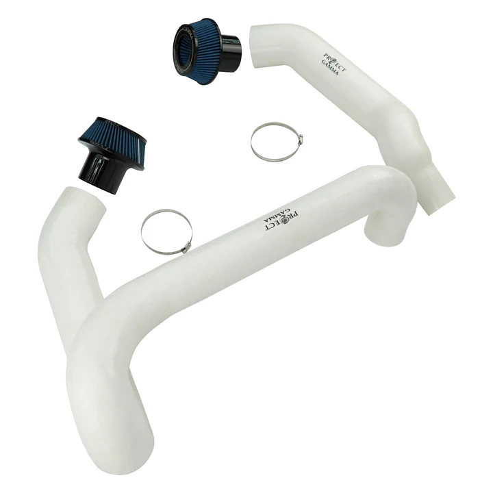 Alternative view of Project Gamma BMW M3 | M4 (G80/G82/G87) Silicon Intakes & Filters