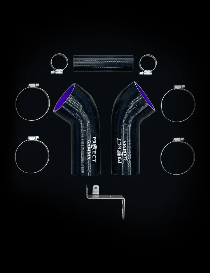 Alternative view of Project Gamma BMW M5 | M8 (F90/F91/F92/F93) Charge Coolers and Charge Pipes
