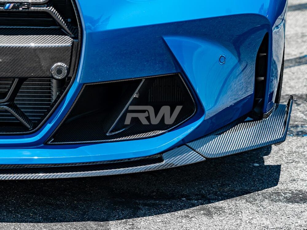 RW Carbon BMW G8X M3/M4 CS Style Carbon Fiber Front Lip - Image 10