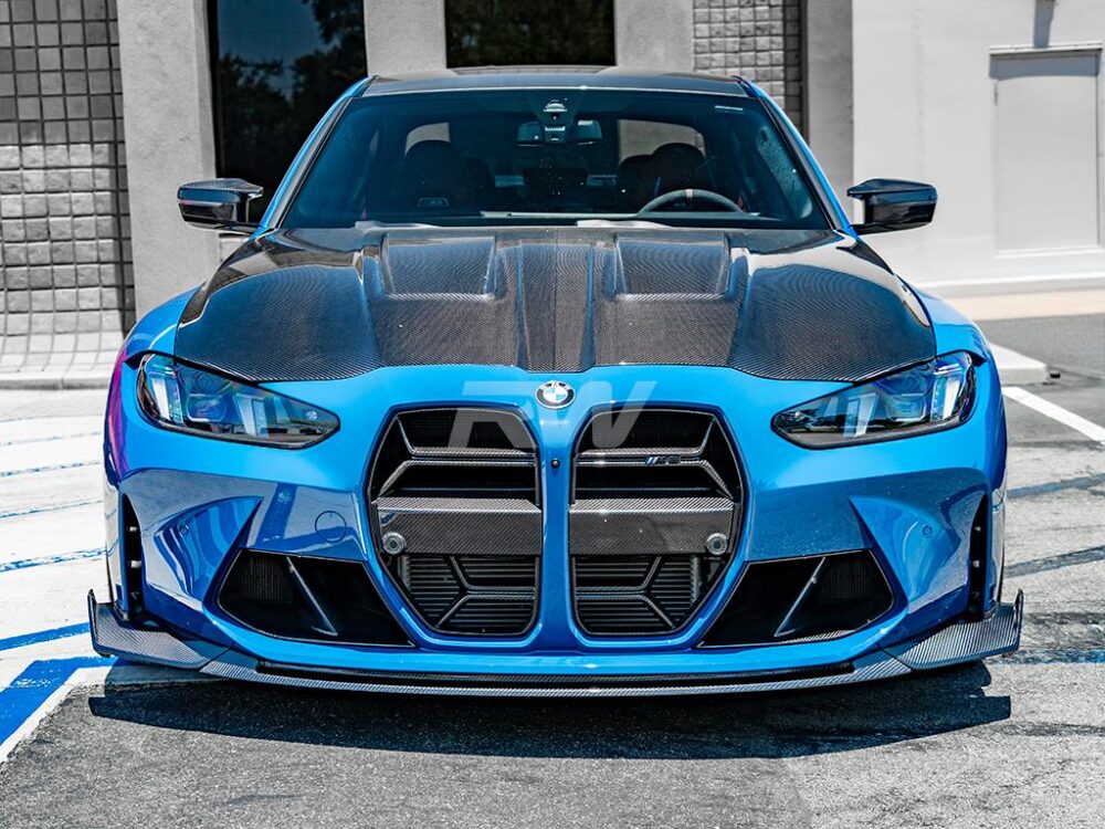 RW Carbon BMW G8X M3/M4 CS Style Carbon Fiber Front Lip - Image 9