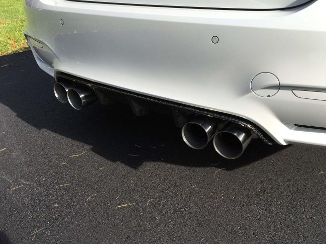 Alternative view of VRSF 90mm Stainless Steel Exhaust Tips 14+ F80/F82 BMW M3 & M4