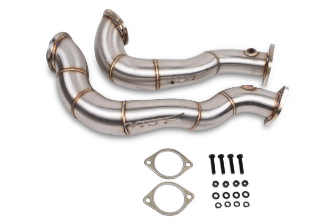 Alternative view of VRSF Racing Downpipes N54 2007 – 2011 BMW 335Xi E90/E92