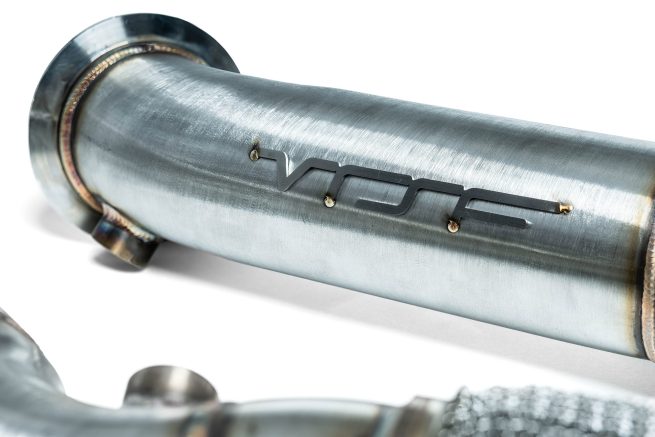 Alternative view of VRSF Racing Downpipes S58 2020 – 2023 BMW M3 & M4 G80, G82, G83 – 10802058
