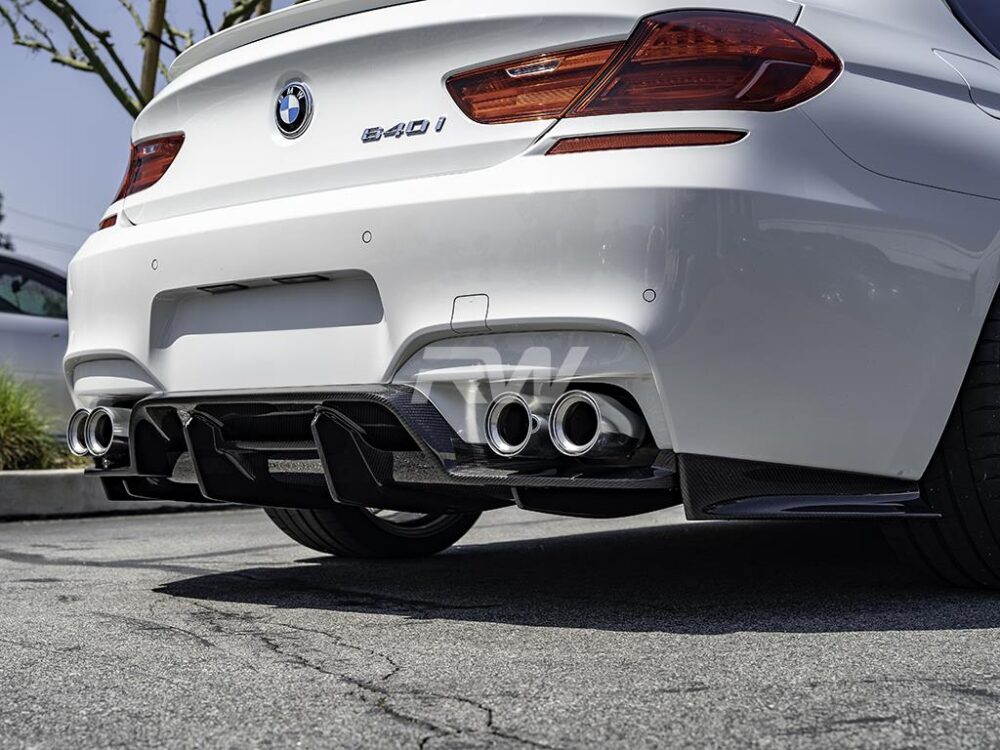 RW Carbon BMW F06 F12 F13 M6 GTX Carbon Fiber Diffuser