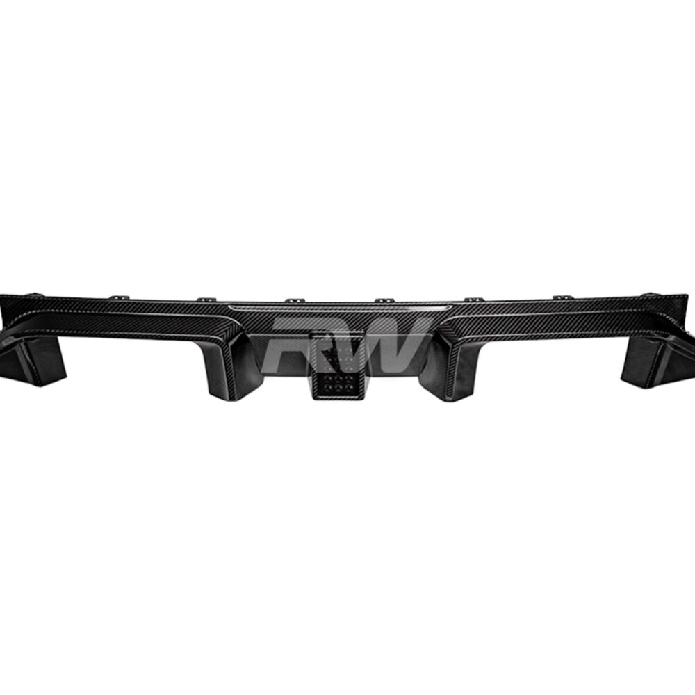 RW Carbon BMW G87 M2 GT Style CF Rear Diffuser