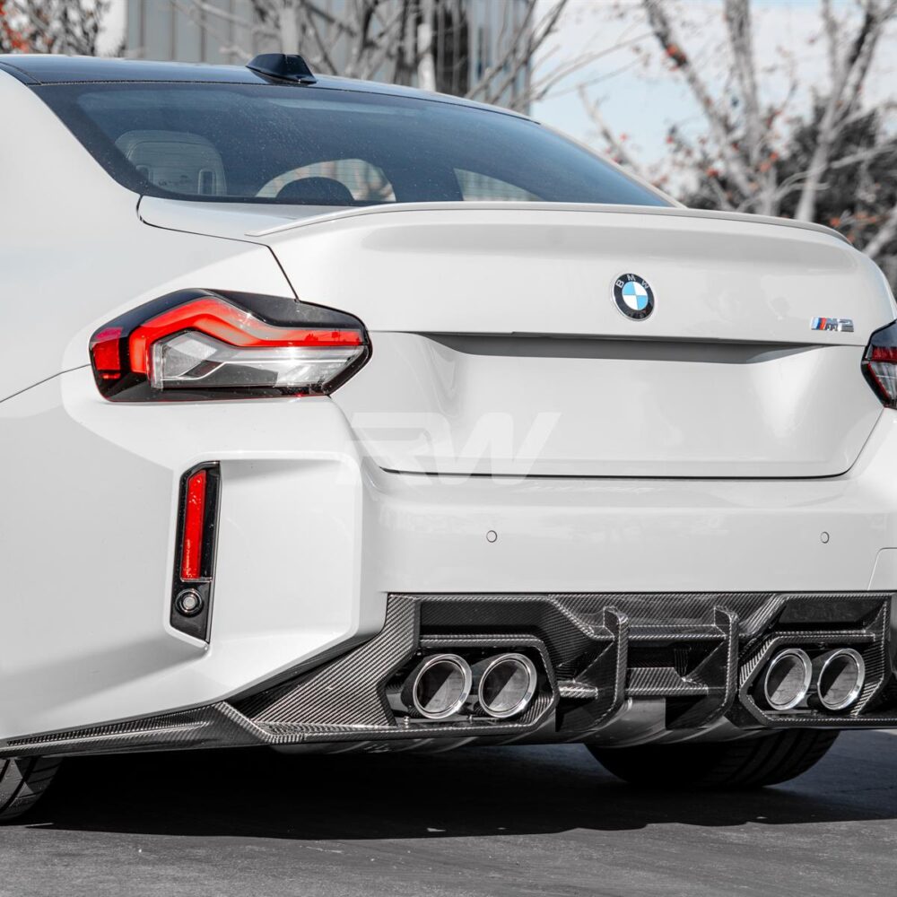 RW Carbon BMW G87 M2 DTM Carbon Fiber Rear Diffuser