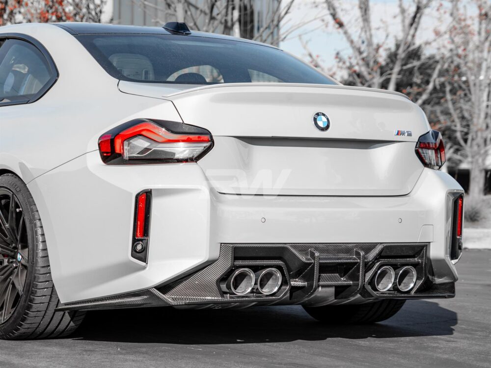 RW Carbon BMW G87 M2 DTM Carbon Fiber Rear Diffuser